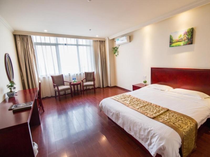 Greentree Inn Anhui Guangde Zhongyang Lecheng Business Hotel Exterior photo