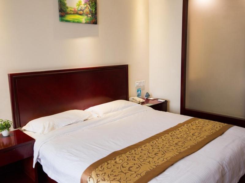 Greentree Inn Anhui Guangde Zhongyang Lecheng Business Hotel Exterior photo