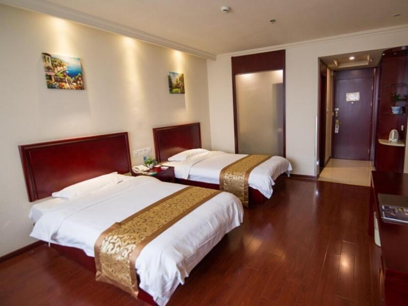 Greentree Inn Anhui Guangde Zhongyang Lecheng Business Hotel Exterior photo