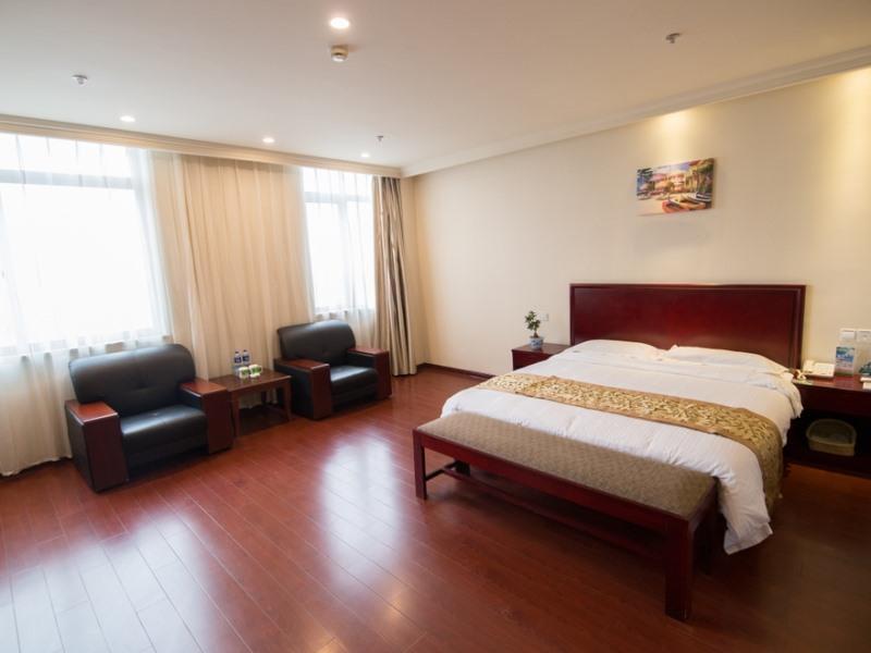 Greentree Inn Anhui Guangde Zhongyang Lecheng Business Hotel Exterior photo