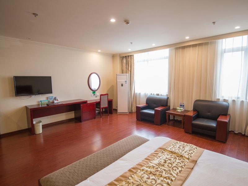 Greentree Inn Anhui Guangde Zhongyang Lecheng Business Hotel Exterior photo