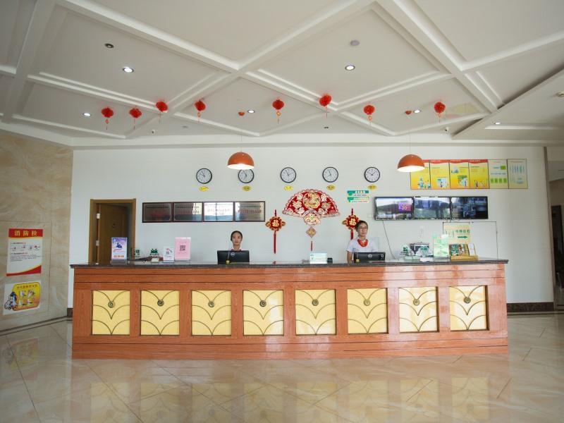 Greentree Inn Anhui Guangde Zhongyang Lecheng Business Hotel Exterior photo