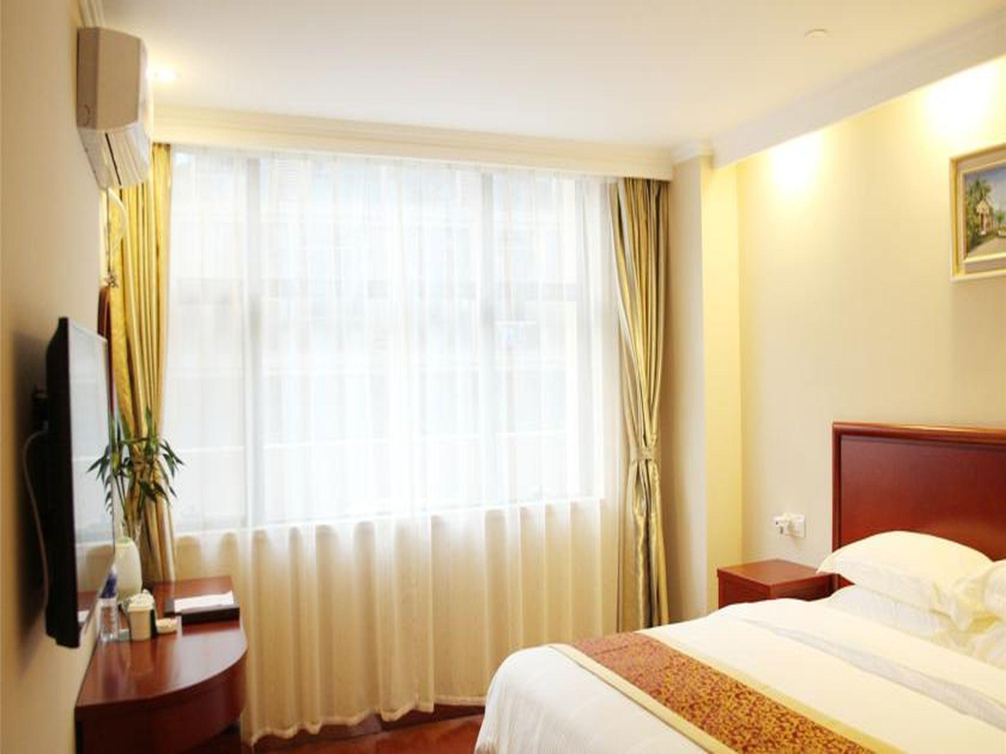 Greentree Inn Anhui Guangde Zhongyang Lecheng Business Hotel Exterior photo