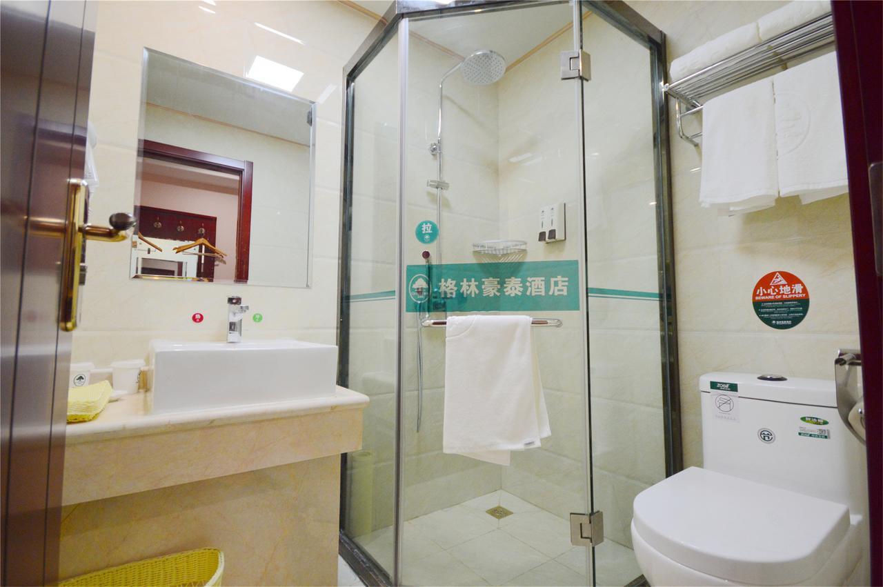 Greentree Inn Anhui Guangde Zhongyang Lecheng Business Hotel Exterior photo