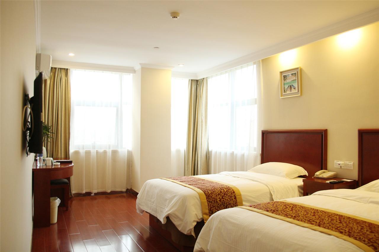 Greentree Inn Anhui Guangde Zhongyang Lecheng Business Hotel Exterior photo