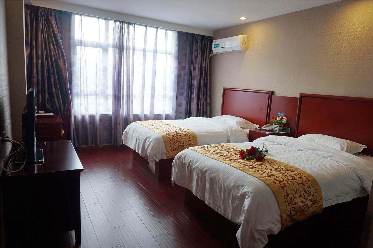 Greentree Inn Anhui Guangde Zhongyang Lecheng Business Hotel Exterior photo