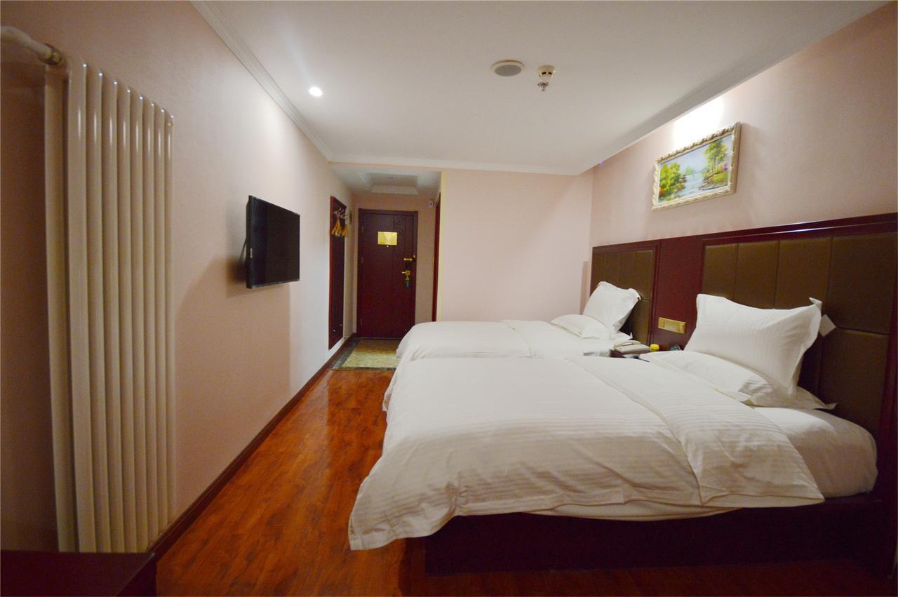Greentree Inn Anhui Guangde Zhongyang Lecheng Business Hotel Exterior photo