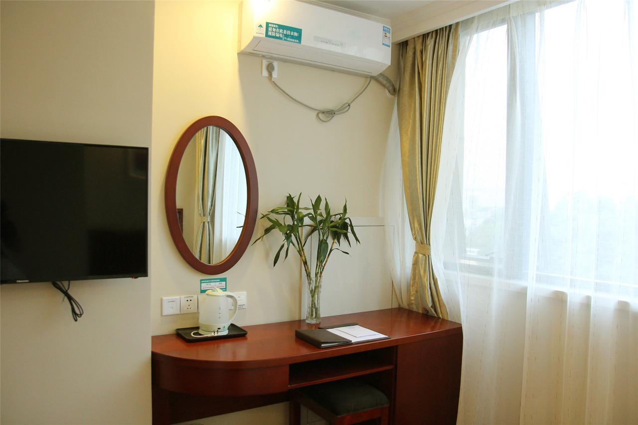 Greentree Inn Anhui Guangde Zhongyang Lecheng Business Hotel Exterior photo