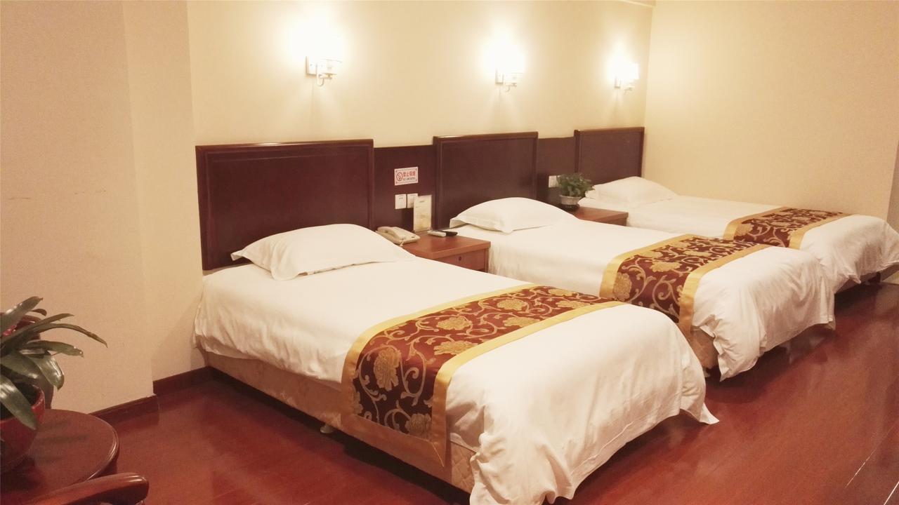 Greentree Inn Anhui Guangde Zhongyang Lecheng Business Hotel Exterior photo