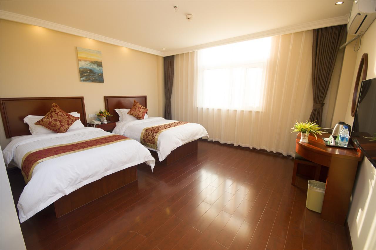 Greentree Inn Anhui Guangde Zhongyang Lecheng Business Hotel Exterior photo